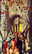 Hans Memling The Last Judgement Triptych oil on canvas